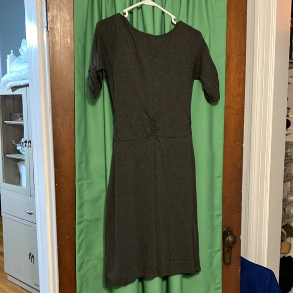 Charcoal gray Anthropologie dress - Picture 5 of 9